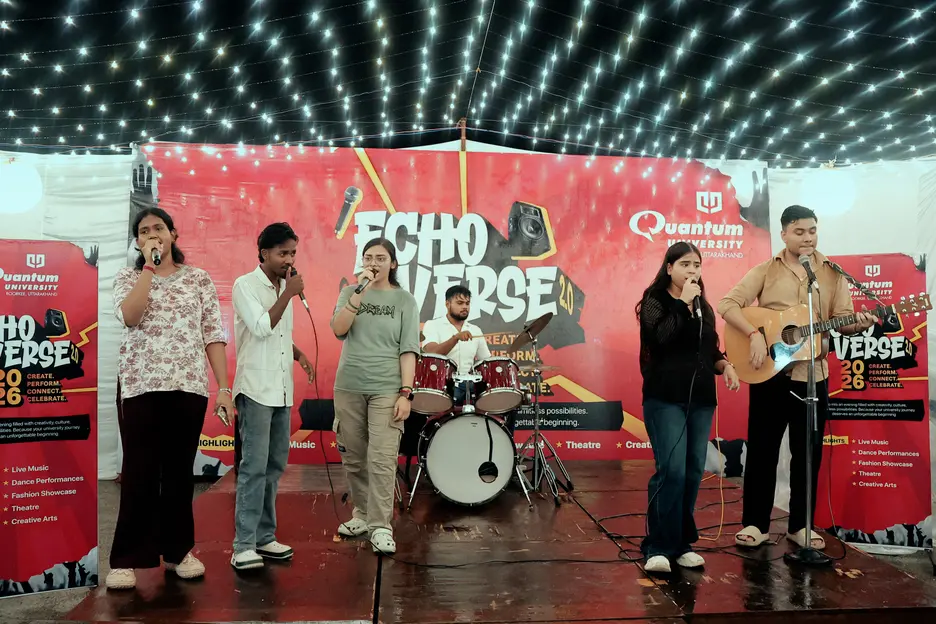 EchoVerse 2026 Brings Music, Creativity and Student Talent Alive at Quantum University