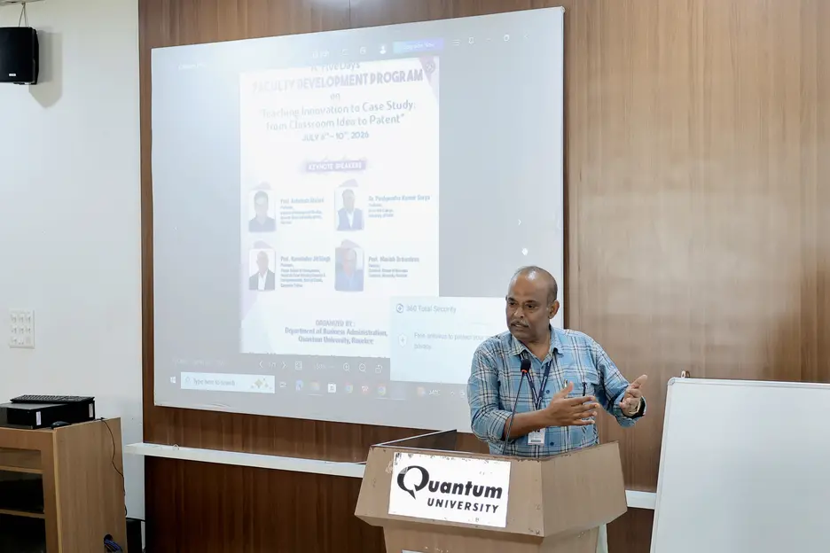 Quantum University Organizes Five Day Faculty Development Program on Teaching Innovation and Patent Driven Education