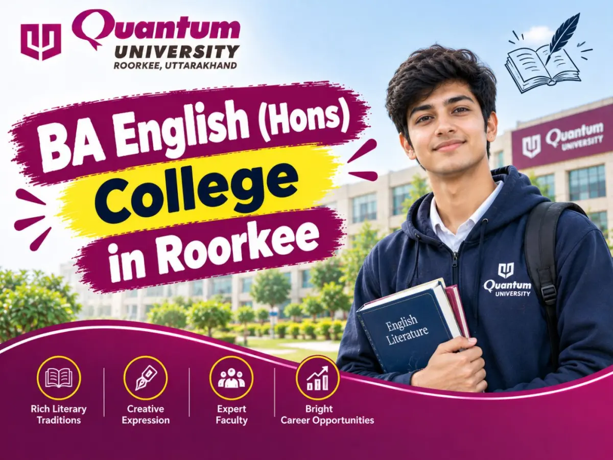 ba english at quantum university