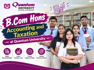 b com hons accounting and taxation at quantum university