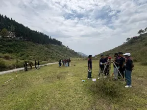 Quantum University Civil Engineering Students Gain Practical Exposure Through Survey Camp in Mussoorie