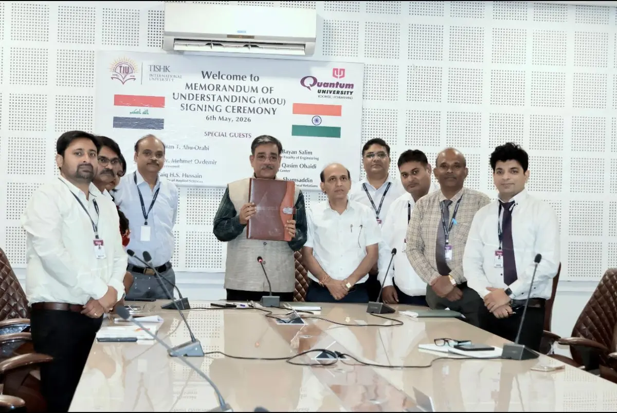 Quantum University Signs International MoU with Tishk International University to Strengthen Global Academic Collaboration