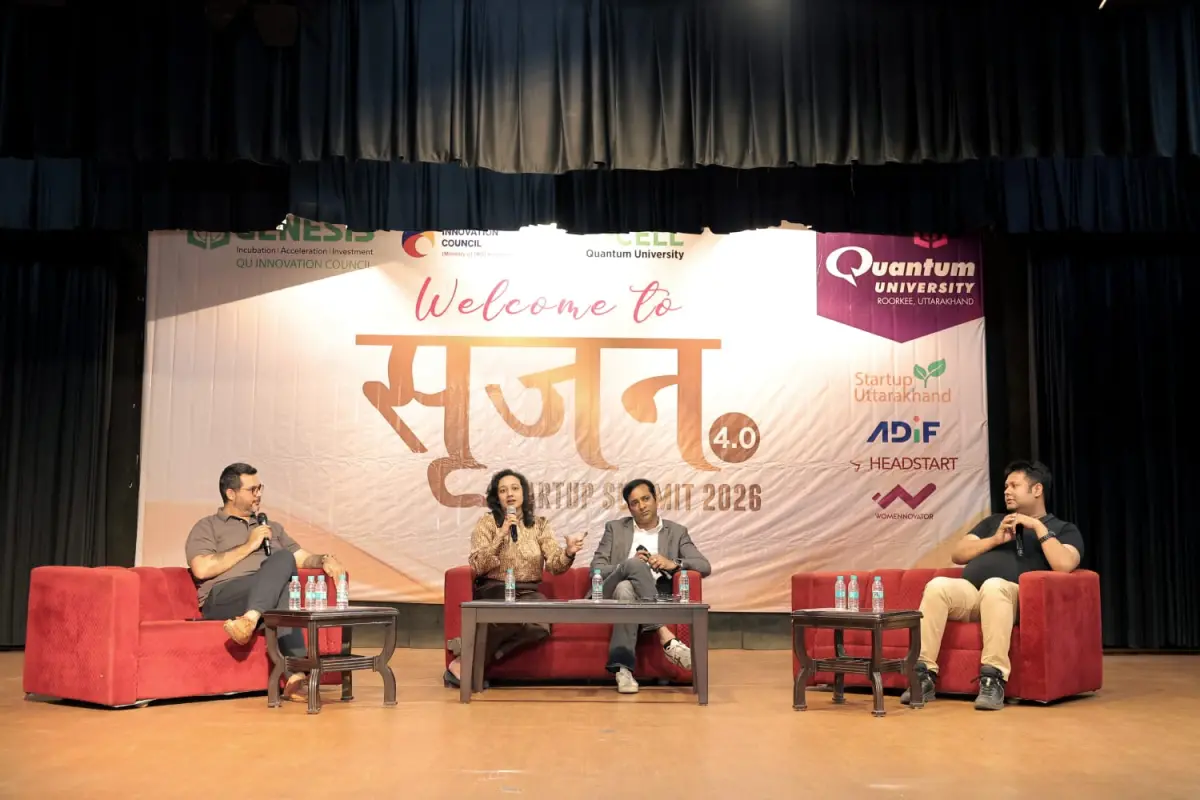 SRIJAN 4.0 Inspires Innovation and Entrepreneurship at Quantum University