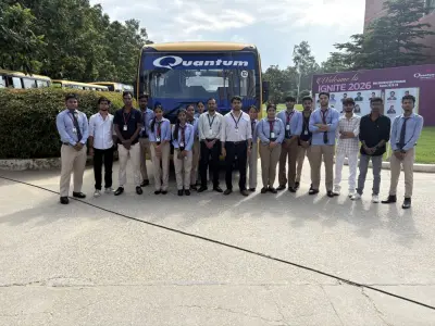 Quantum University Civil Engineering Students Participate in Hands on Structural Engineering Workshop at IIT Roorkee