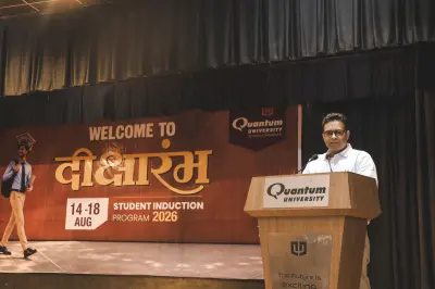 Quantum University Conducts Deeksharambh 2026 Day 2 with Industry Insights, Academic Orientation and Interactive Learning