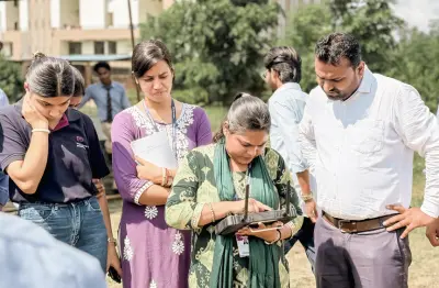 Quantum University Organizes Training Programme on Drone Technology in Agriculture