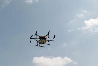 Quantum University Organizes Training Programme on Drone Technology in Agriculture