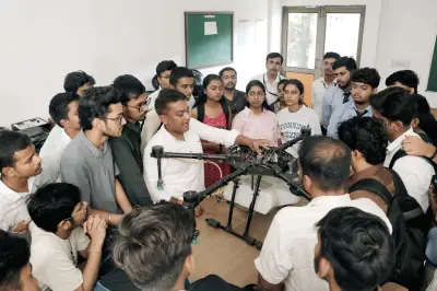 Quantum University Organizes Hands on Workshop on Drone Flight Controller Setup and Calibration
