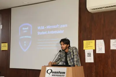 Quantum University Hosts Hostel Hackathon 2026 to Foster Innovation Among First Year Students