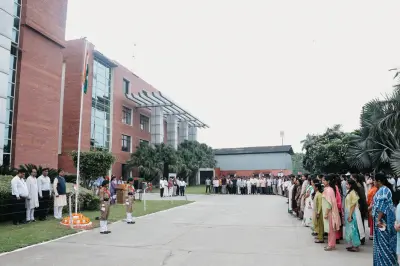 Quantum University Celebrates 80th Independence Day with Patriotism, Unity and Pride