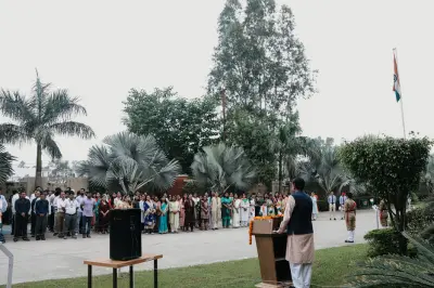 Quantum University Celebrates 80th Independence Day with Patriotism, Unity and Pride