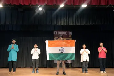 Quantum University Celebrates 80th Independence Day with Patriotism, Unity and Pride