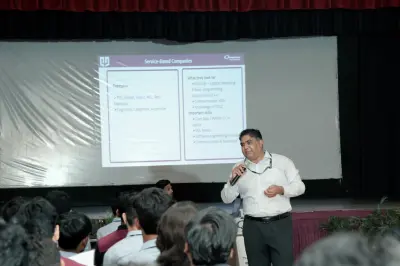 Quantum University Organizes Resume Building and Career Guidance Programme for Pre Final Year Students
