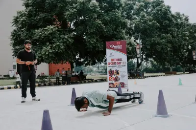 Quantum University Celebrates National Sports Day 2026 with Sporting Activities