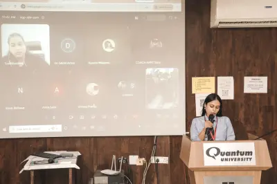 Quantum University Organizes Session on Personalized Sports Nutrition and Athlete Diet Planning