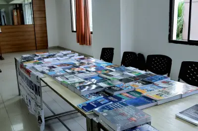 Quantum University Library Organizes Book Exhibition Featuring Leading National and International Publishers