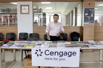 Quantum University Library Organizes Book Exhibition Featuring Leading National and International Publishers