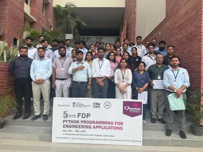 Quantum University Organizes Five Day Faculty Development Program on Python Programming for Engineering Applications