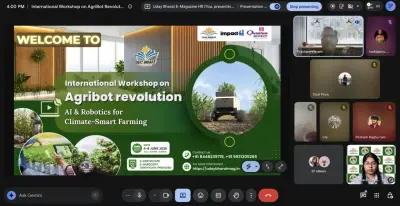 International Workshop Explores AI and Robotics for Climate Smart Farming