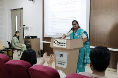 Quantum University Reviews and Strengthens B.Com Curriculum for Academic Session 2026 27