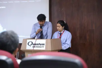 the agriculture and natural science club at quantum university proudly hosted an exciting inter