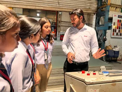 BBA Students of Quantum University Gain Industry Exposure Through Industrial Visit to Alex Panels