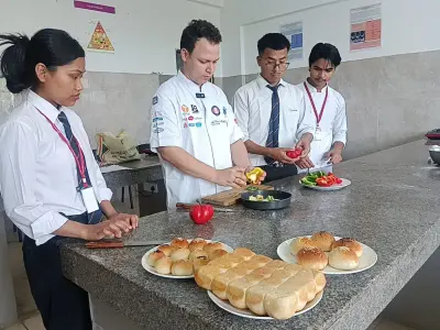 Quantum University Organizes Chef Session on International Breads by Chef Hemant Kala