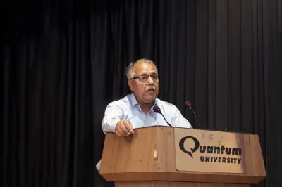 Quantum University Organizes Expert Talk on Industry Academia Relationship and Entrepreneurship