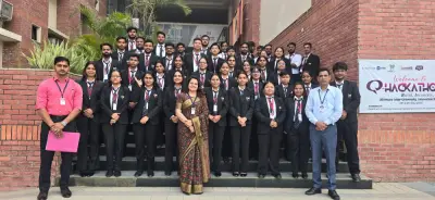 Quantum University Law Students Visit Parliament of India for Experiential Learning