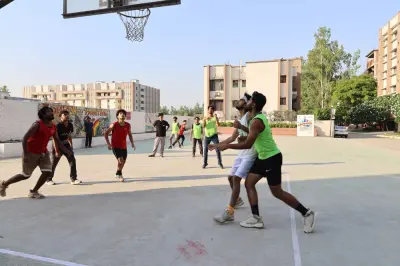 Quantum University Organizes Inter House Qualympics Basketball Tournament 2025 26