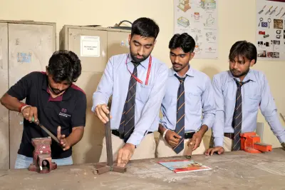 Quantum University Promotes Sustainable Innovation Through “Scrap to Structure – Mechanical Components” Event