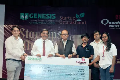 Quantum University Organizes “Startups Award Ceremony 2026” to Foster Innovation and Entrepreneurship