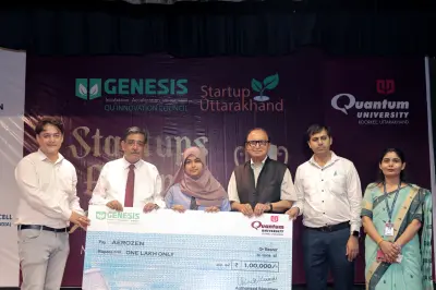 Quantum University Organizes “Startups Award Ceremony 2026” to Foster Innovation and Entrepreneurship
