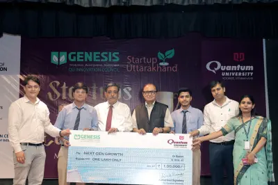 Quantum University Organizes “Startups Award Ceremony 2026” to Foster Innovation and Entrepreneurship