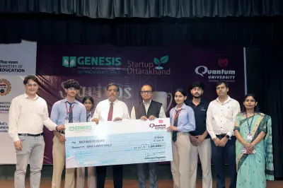 Quantum University Organizes “Startups Award Ceremony 2026” to Foster Innovation and Entrepreneurship