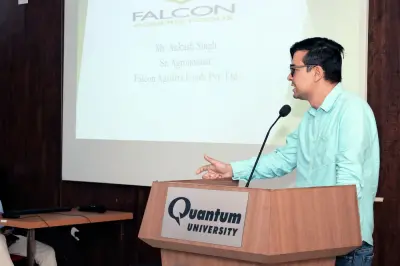 Quantum University Organizes Session on “Bridging the Gap between Academia and Agri Industry”