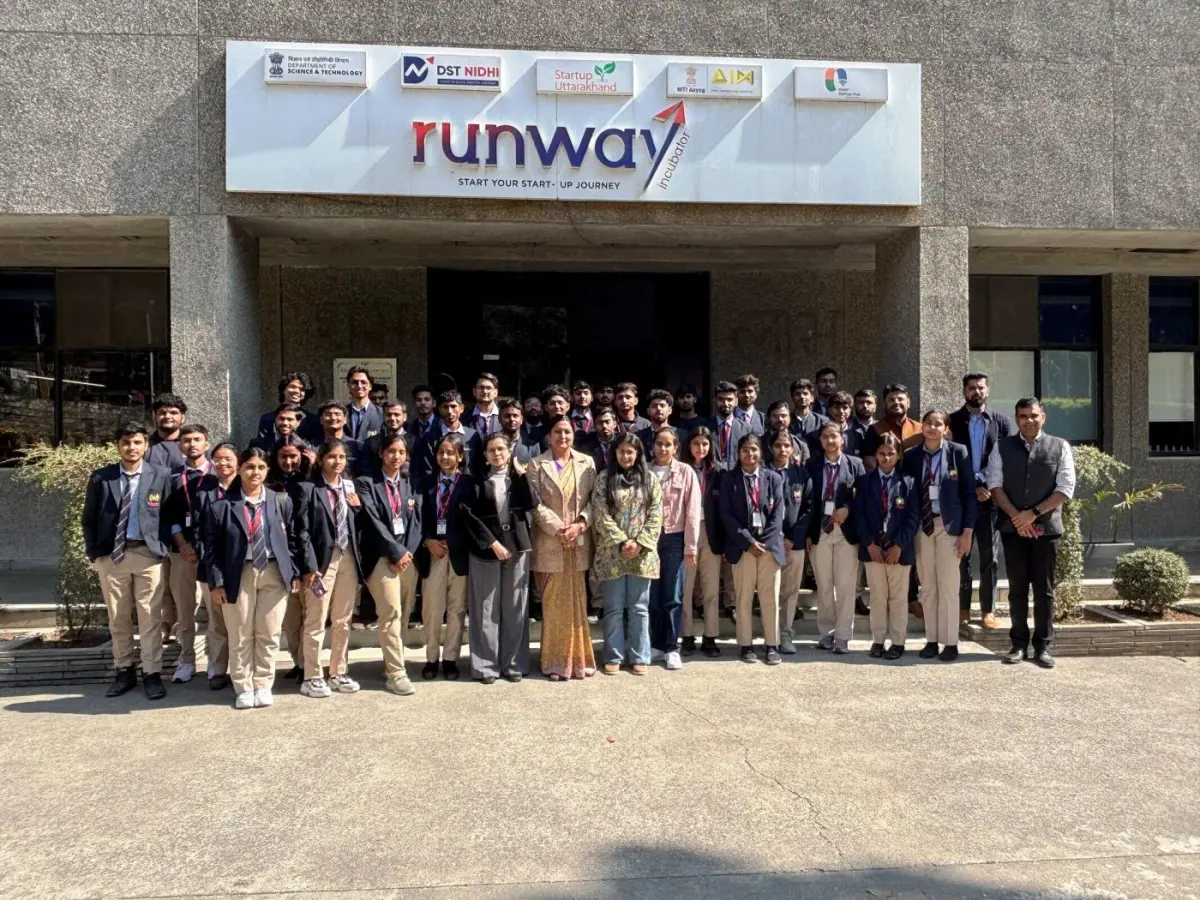 Educational Exposure Visit to Runway Incubation Center, UPES