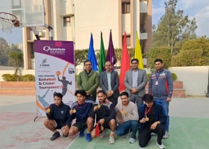 Quantum University’s Intra University Basketball Tournament 2025 – A Spectacle of Skill, Passion &amp; Teamwork!
