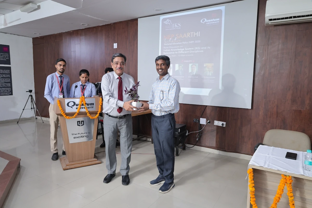 Quantum University Hosts Panel Discussion on Indian Knowledge System under NEP SAARTHI Initiative