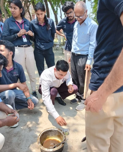 Quantum University Organizes Five Day Apiculture Training for B.Sc. (Hons.) Agriculture Students