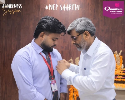 Quantum University Organizes Awareness Session on NEP 2020 under NEP SAARTHI Initiative