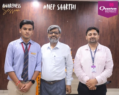 Quantum University Organizes Awareness Session on NEP 2020 under NEP SAARTHI Initiative