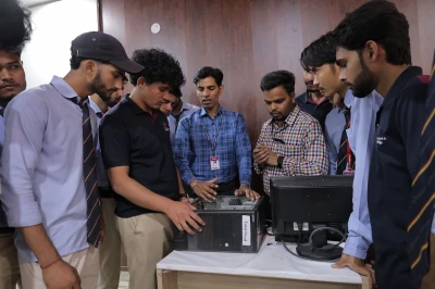 Powering Practical Knowledge: Hands On Computer Hardware Maintenance Workshop at Quantum University