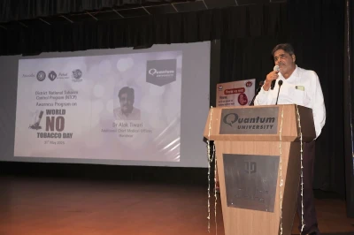 One Campus, One Cause: Quantum University’s Powerful Stand Against Tobacco in 2025