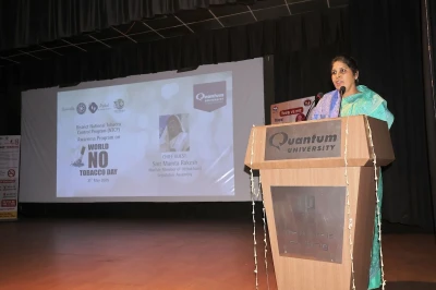 One Campus, One Cause: Quantum University’s Powerful Stand Against Tobacco in 2025