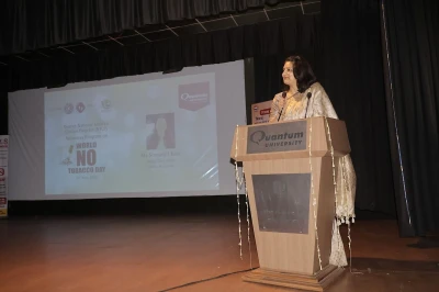 One Campus, One Cause: Quantum University’s Powerful Stand Against Tobacco in 2025