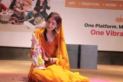ABHIVYAKTI 2026: Theatre Competition Highlights Creative Expression, Alongside Rangoli Competition at Quantum University