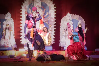 Quantum University Celebrates Navratri with Durga Puja