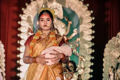 Quantum University Celebrates Navratri with Durga Puja