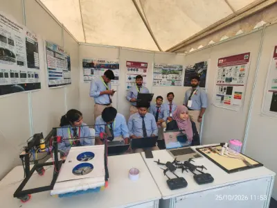 Quantum University Showcases Student Innovations at USSTC 2026 in Dehradun